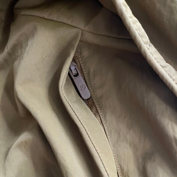 Lululemon Always Effortless Jacket Gold Spice Hooded Full Zip Active Size 6 - Picture 11 of 15